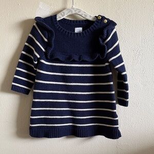 Cotton nautical baby gap 3 to 6 month dress